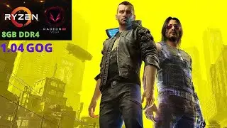 Cyberpunk 2077 | Ryzen 3 3200G VEGA 8 | 8GB DDR4