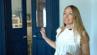 Анфиладные двери в интерьере. Дизайнер Анна Исупова