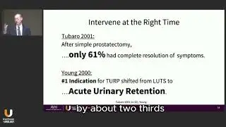 The Shift in Prostate Surgery  From Symptoms to Retention