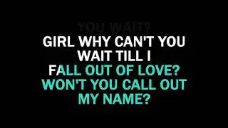 Call Out My Name Karaoke  The Weeknd