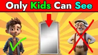 Only Kids Can See Something In This Mirror 💀
