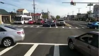 Amazing 180 Drift: Dodge Charger Super Bee @ Cruisin Ocean City