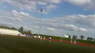 Гол  Александра Антоновича в ворота "Лиды"