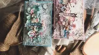 Весенние открытки своими руками. Шебби с элементами миксмедиа