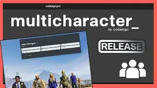 [RELEASE] Codesign Multicharacter (OLD) | FiveM