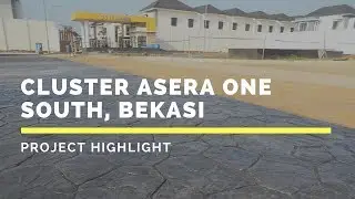 Tampilan Driveway Cluster Asera One South - Harapan Indah, Bekasi