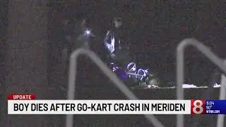 6-year-old boy dies after go-kart crash in Meriden