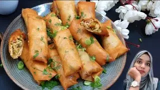 Chicken Spring Rolls Recipe | Ramadan Special Recipe