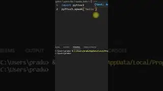 Amazing 💫 voice command-based 👌 AI (artificial intelligence) makes in python language using pyttsx