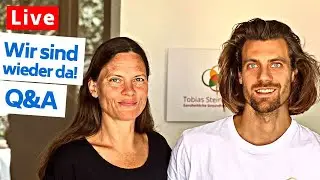 Wir sind wieder da! Live Q&A mit Tobias und Silke!