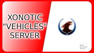 Xonotic: playing on the "Vehicles" server