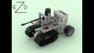 Русский танк Lego EV3 инструкция