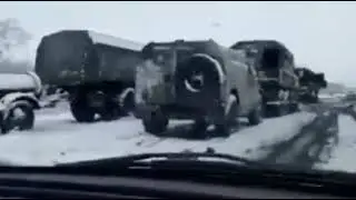 Разбитая колонна врагов под Черниговом