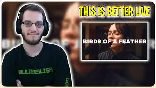 Birds Of A Feather by Billie Eilish Live ( Amazon Music Songline) Reaction