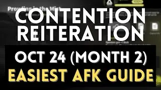 Oct 2024 CR Monthly Quest No Tech No Base Easiest AFK Guide | RA 2  【Arknights】