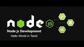 Node Js Hello World in Tamil
