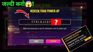 FREE FIRE REDEEM CODE FOR TODAY JANUARY 6 | FF REWARDS REDEEM CODE | FF REDEEM CODE TODAY