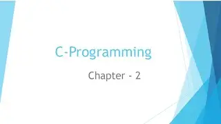 C-programming complete tutorials series || chapter 2 || instructions and operator || part-2
