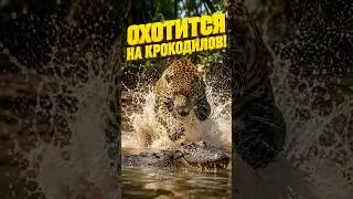 Ягуар: Почему его боятся даже крокодилы?
