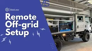 Epic OFF-GRID Setup for Remote Camping | lithium + Enerdrive The Adventurer System | Isuzu Truck