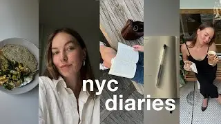 nyc diaries | building routine, food i eat, solo dates & hormone balancing