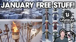 LAST CHANCE for the Unreal Marketplace January FREE Assets!