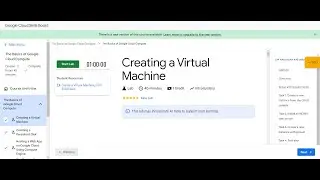 🔥👉 Solution of Creating a Virtual Machine Lab | The Basics of Google Cloud Compute Skill Badge