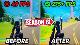 🔧How To Drastically Boost FPS and Fix FPS Drops in Fortnite Chapter 2 Season 6 ✅ Fortnite FPS Boost