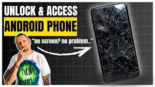 Recovering a Broken Android Screen Using Linux (ADB & scrcpy)