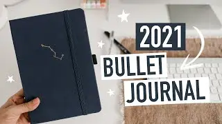 2021 BULLET JOURNAL SETUP | starting a new bullet journal