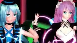 MMD Higai Mousou Keitai Joshi