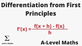 Differentiation From First Principles | A-Level Maths