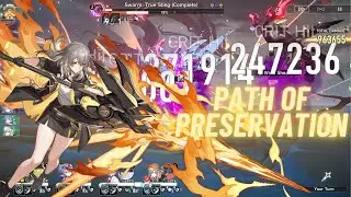 Path of Preservation vs difficulty 4 swarm | Honkai Star Rail