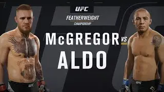 Conor McGregor vs Jose Aldo | UFC luta completa