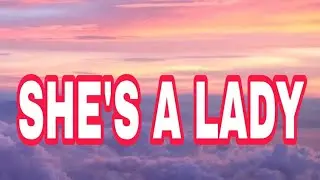 SHE'S A LADY - Richard Sanderson KARAOKE🎤🎶