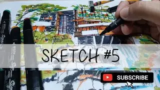 ARCHITECTURAL SKETCH #5 | FALLINGWATER | ARKI PHI TV