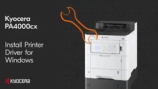 PA4000cx Install Printer Driver for Windows