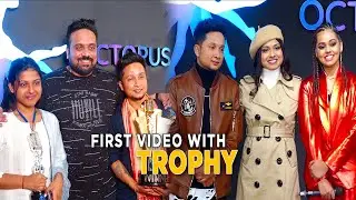 Pawandeep Rajan and Arunita Kanjilal FIRST VIDEO with TROPHY in Public