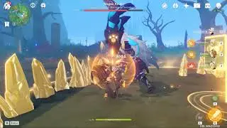 My Arataki Itto new best friend as an F2P with R5 Whiteblind | Genshin Impact
