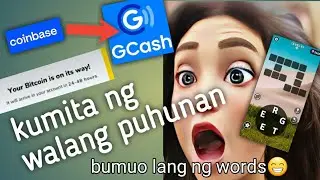 Kumita ng Walang puhunan. No investment solving Word Puzzle. Kumita sa Gcash gamit ang Celphone.
