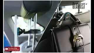 Car Backseat Headrest Magnet Holder & Hook   GearBest