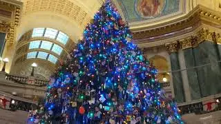 2023 Wisconsin State Capitol Christmas Tree