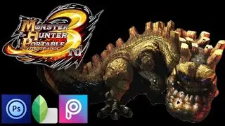 Uragaan - speedart remake texture (mh3rd)