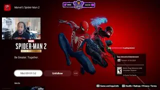 Purchasing Marvel's Spider-Man 2 Digital Deluxe Edition LIVE in Playstation Store !