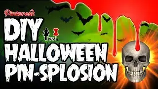 🎃 DIY Halloween PIN-SPLOSION! PIZZA SKULLS, FINGER CANDLES, AND BEARS! OH MY