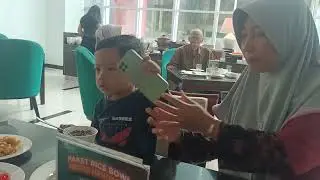 Zehan Sarapan Pagi di Hotel Naraya UNJ Jakarta