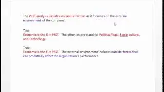 True, False, and Why Statements  How to Answer Them