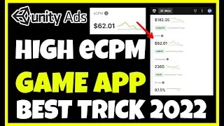 Unity ads High eCPM App | Unity Ads High eCPM trick | 