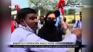Başörtülü Öğrencinin Sözlü Tacize Uğradığı Anlar