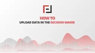 How to upload data in the Decision Maker
